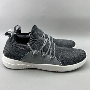 Vessi Cityscape Classic Shoes Women Size 8 Gray Knit Casual Comfort Low Sneakers